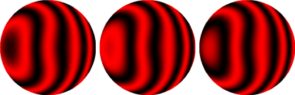 Ideal phase shifted images for 3-phase algorithm