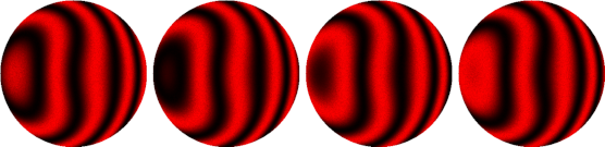 Ideal phase shifted images for Carr&eacute; algorithm